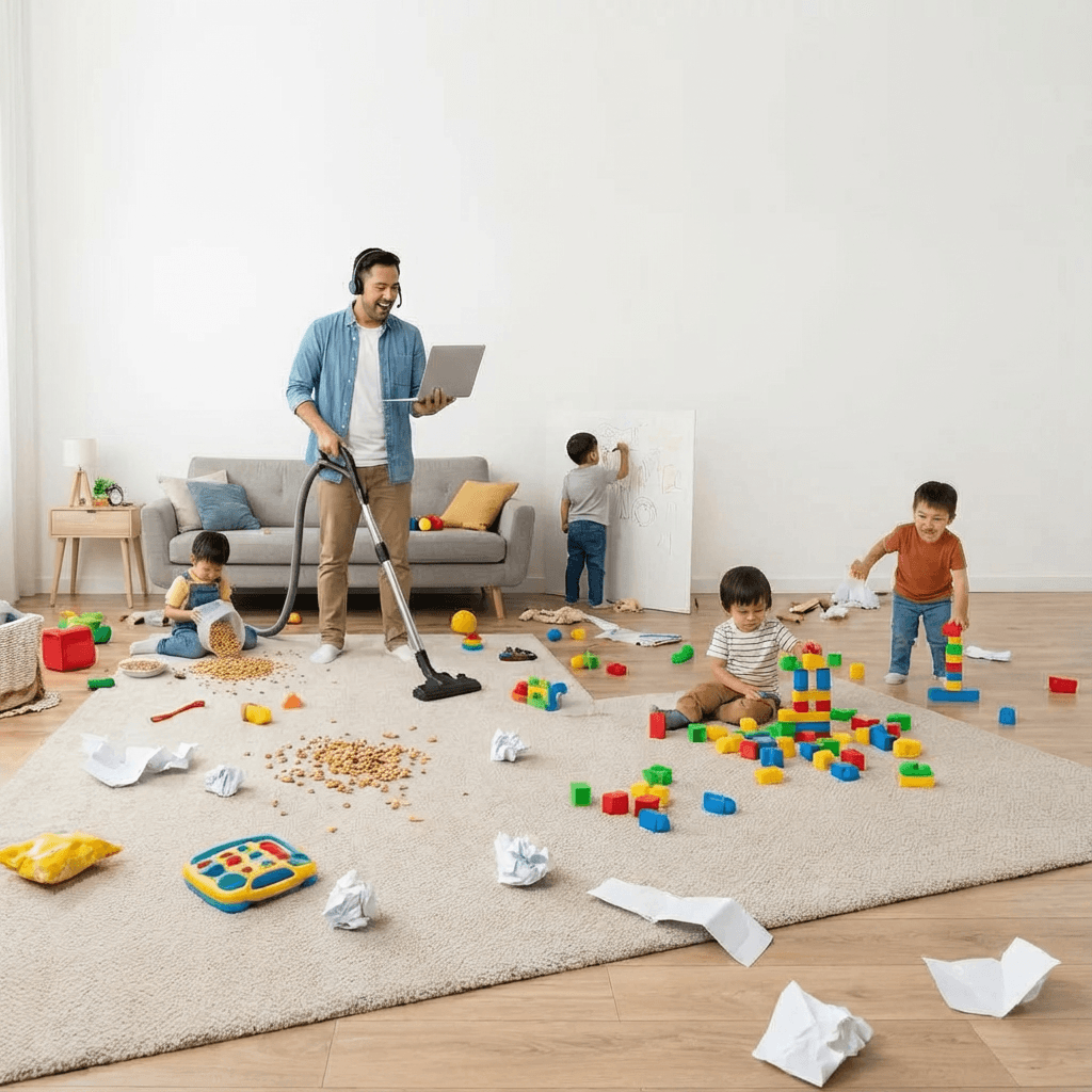 Media coverage of mental load and household labor conversations
